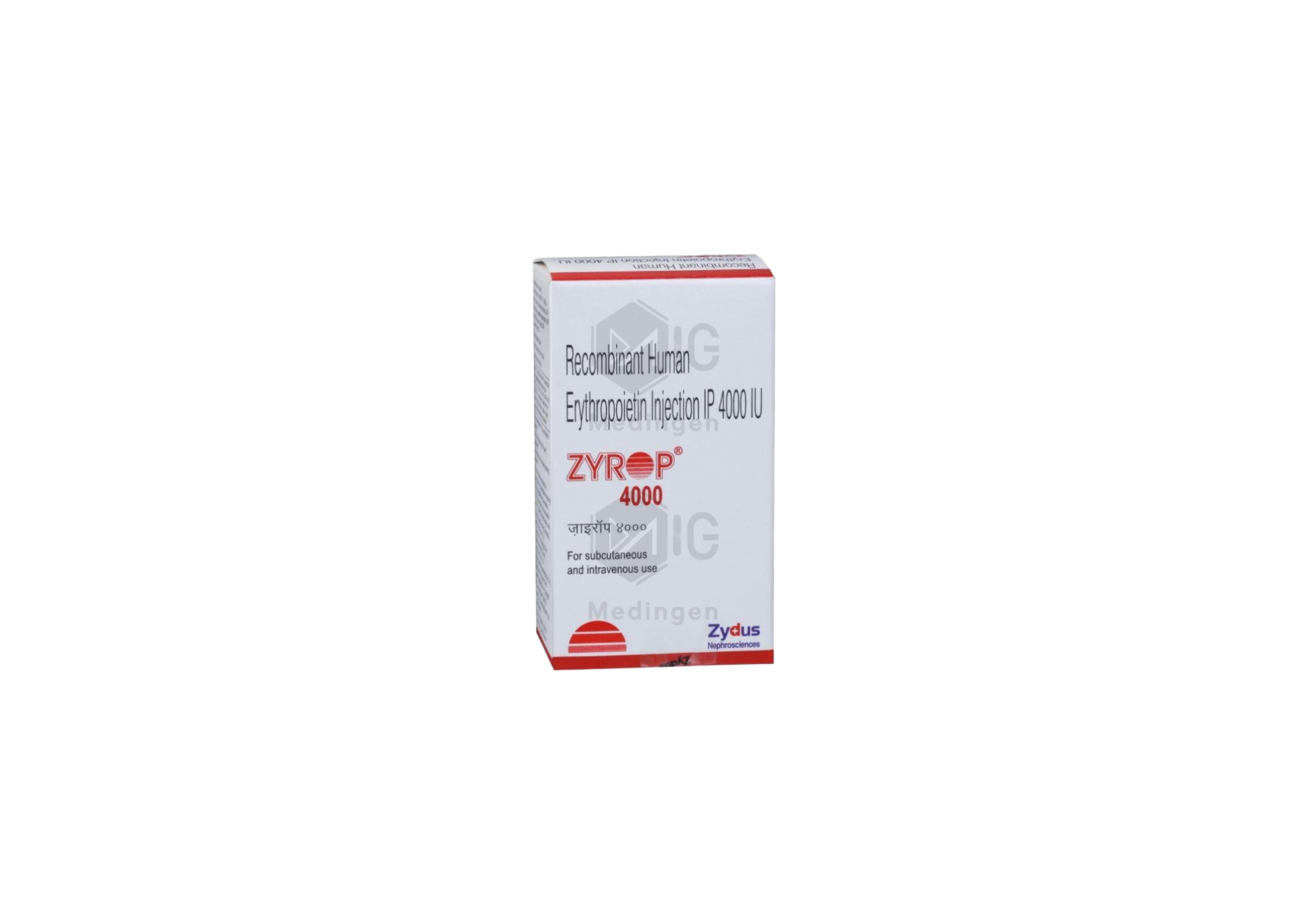 ZYROP 4000 IU INJECTION